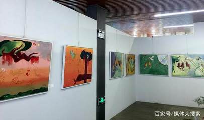 尼泊尔著名女画家拉吉尼画展在浙江嘉兴桐乡香海禅寺开幕